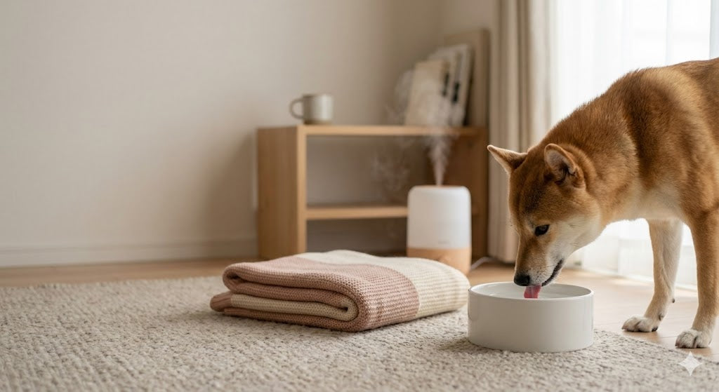冬に犬が水を飲まない原因と対策7つ｜隠れ脱水のサインも解説